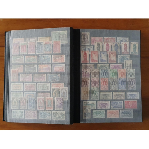 345 - Stamps: A large Algeria to Ethiopia, Africa collection in 60 page stockbook.