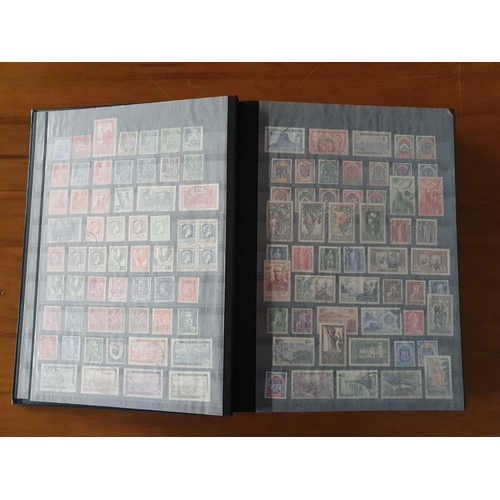 345 - Stamps: A large Algeria to Ethiopia, Africa collection in 60 page stockbook.