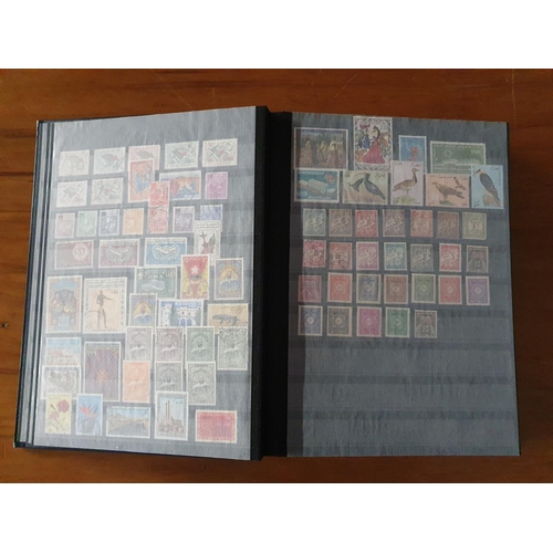 345 - Stamps: A large Algeria to Ethiopia, Africa collection in 60 page stockbook.