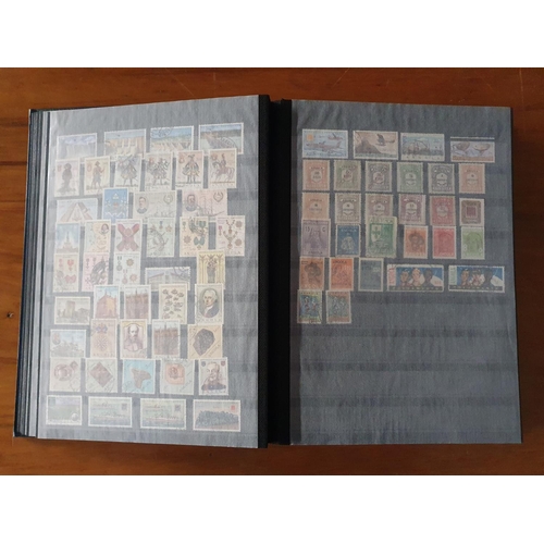 345 - Stamps: A large Algeria to Ethiopia, Africa collection in 60 page stockbook.