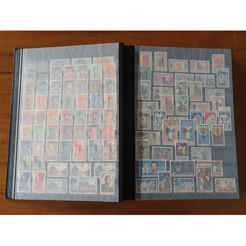 345 - Stamps: A large Algeria to Ethiopia, Africa collection in 60 page stockbook.