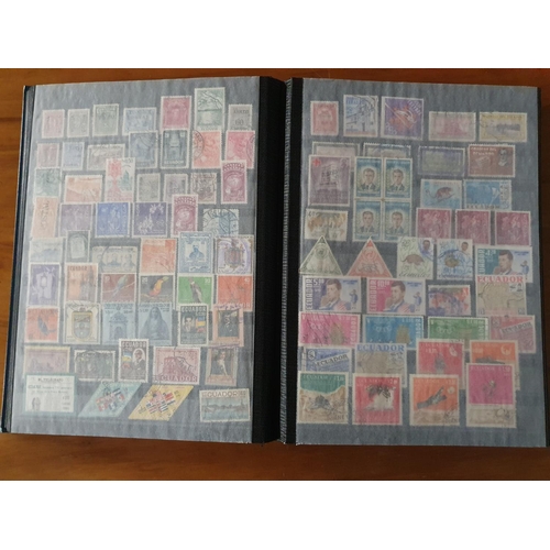 350 - Stamps: A large Costa Rica to Honduras, South and Central America collection in 60 page stockbook.