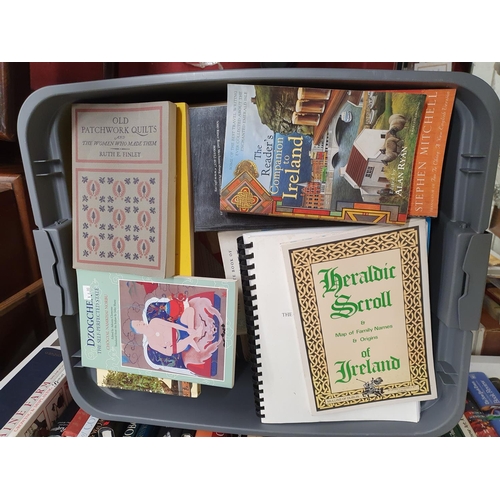 186 - A good selection of Books in three very large crates.