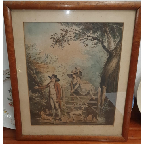 25 - A really good pair of 18th Century hand coloured engravings painted by W. Williams and engraved by F... 