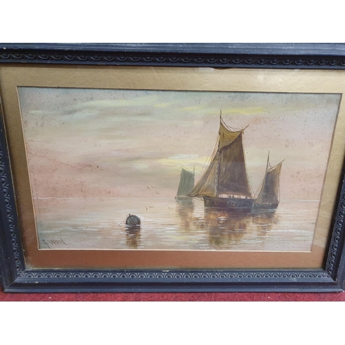 254 - In the style of Markey Robinson; An Early 20th Century Oil On Canvas of people on a sea shore. 24 x ... 