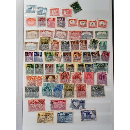 334 - A stock book of world Stamps.