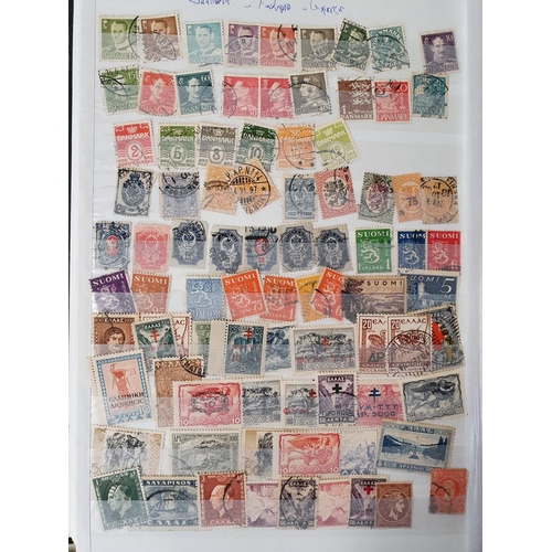 334 - A stock book of world Stamps.