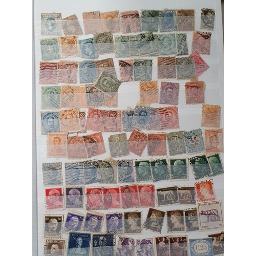 334 - A stock book of world Stamps.