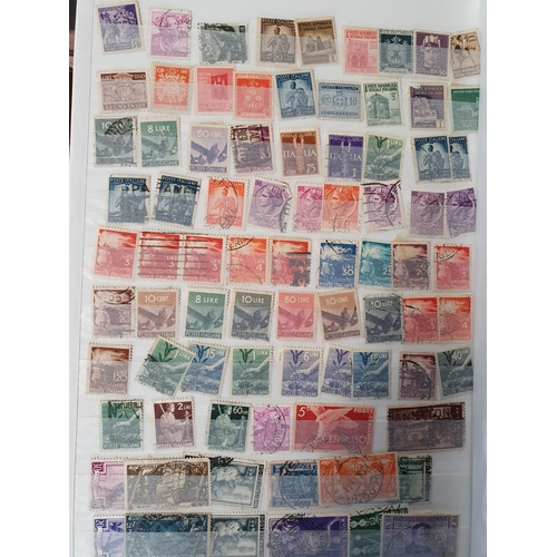 334 - A stock book of world Stamps.