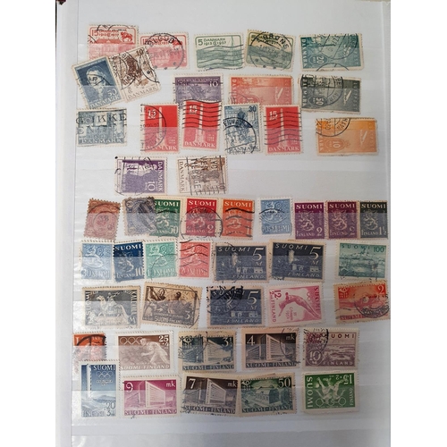 334 - A stock book of world Stamps.