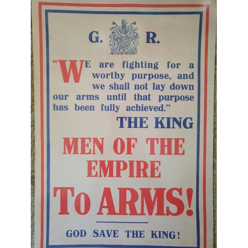 100a - A quantity of reproduction Military Posters. Apporx 42 x 28 cms.