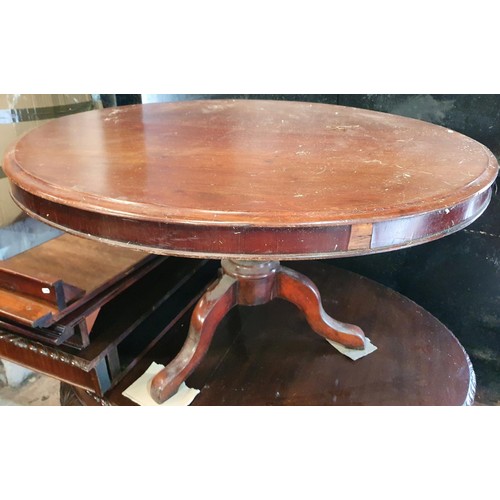 499 - A set of six reproduction Mahogany Ladder back Chairs. ( 4 + 2). one arm off but there along with a ... 