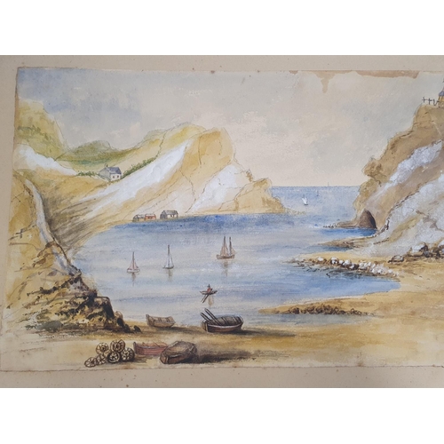 134 - A fantastic quantity of 19th Century Watercolours of Irish Scenes. 'Sketches of Nature'. Monogrammed... 