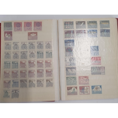 225 - A quantity of Irish ad World Stamps in seven (7) stock books plus more - including Germany, Austria,... 