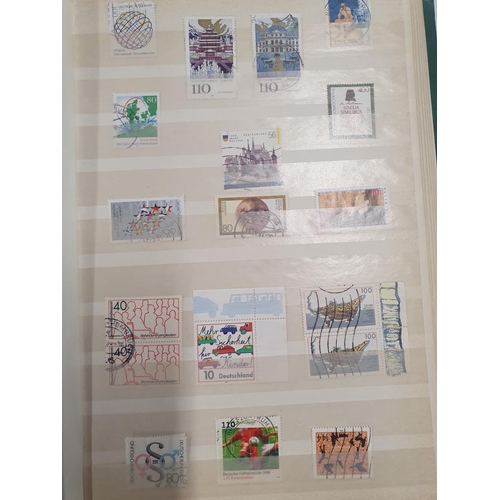 225 - A quantity of Irish ad World Stamps in seven (7) stock books plus more - including Germany, Austria,... 