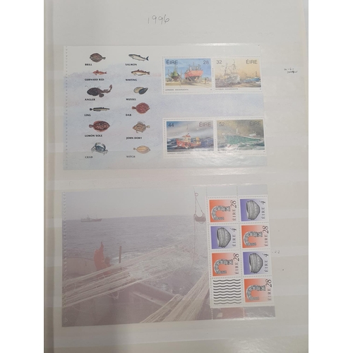 231 - One (1) stock book of pristine Irish stamps. Mint never hinged.