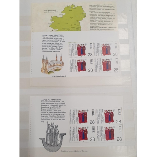 232 - One (1) stock book of pristine Irish stamps. Mint never hinged.