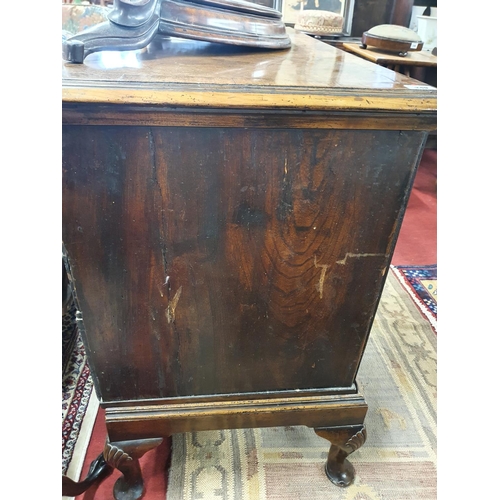 249 - A late 18th early 19th Century Walnut Lowboy on stand. 98 x 51 x H 83 cms approx.