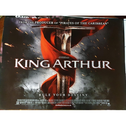 388 - A good selection of Movie Posters to include King Arthur, Kissing Jessica Stein, King Kong, Kung Fu ... 