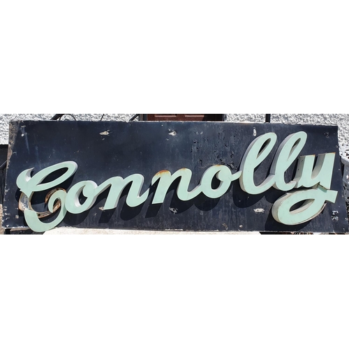 1066 - A vintage illuminated Sign for Connolly.