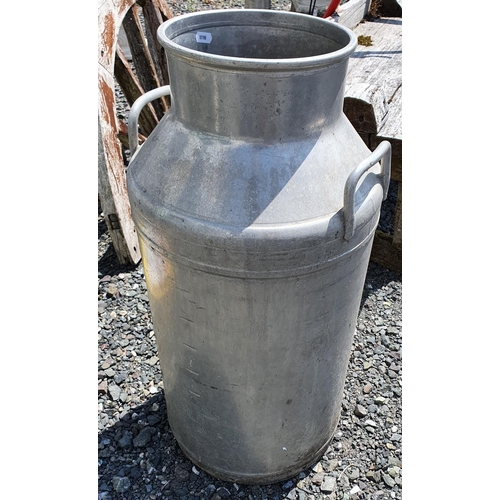 1069 - An Aluminum Milk Churn.