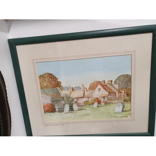 965 - Two nice 20th Century Watercolours of country scenes by William Clarke signed lower right. 36 x 25 c... 