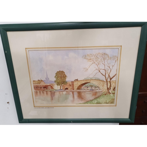 965 - Two nice 20th Century Watercolours of country scenes by William Clarke signed lower right. 36 x 25 c... 