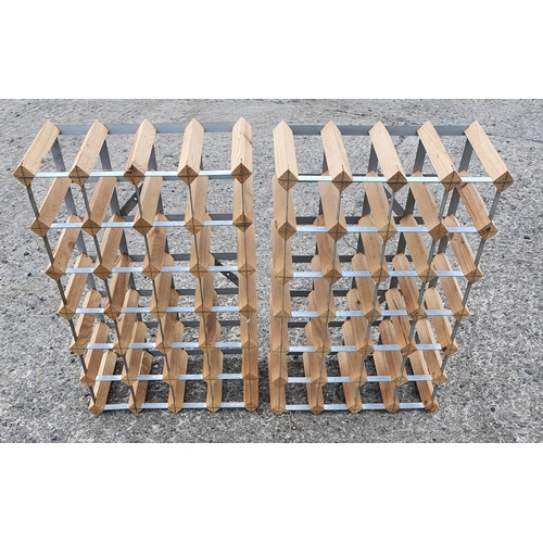 1044 - If you really love wine then another pair of Wine racks. 43 x 23 x 63 cms approx. (W x D x H).