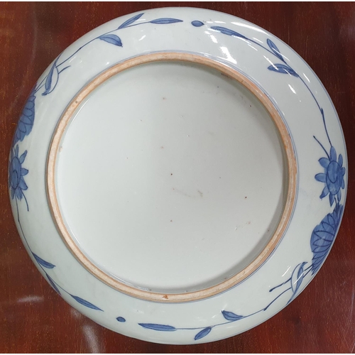 504 - A late Qing period Plate. 22.5 cms approx.