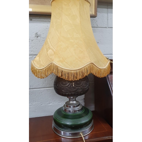 710 - A good 1950s Table Lamp. 70 cms H approx.