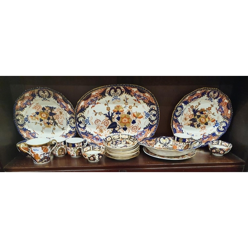 804 - A good quantity of Royal Crown Derby wares and other Imari pattern items.