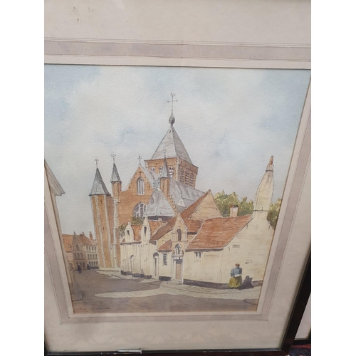 868 - A 20th Century Watercolour by A E Smith 'Ellen's Isle' along with two watercolours and others.