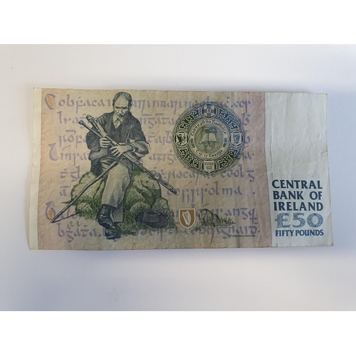 638 - Two £20 Irish Bank Notes along with a £50 Irish Bank note.