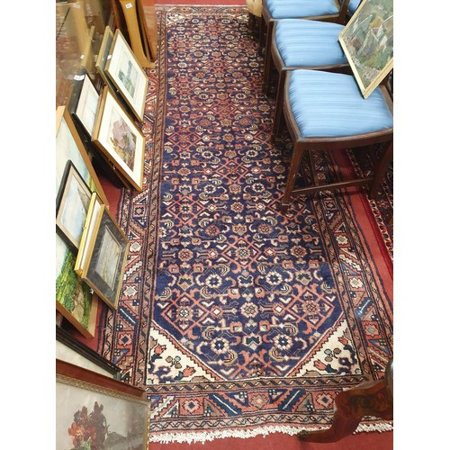 849 - A good Persian Runner. 315 x 108 cms approx.