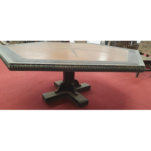 522 - Count Odo's Paris Table. 205D x 80H cms approx.