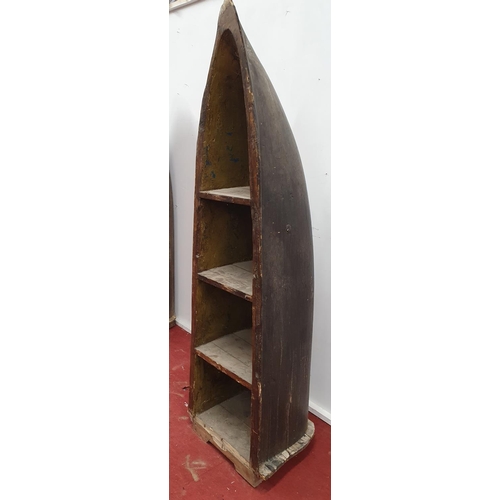 525 - Floki Boat Cabinet. 37W x 47D x 194H cms approx.