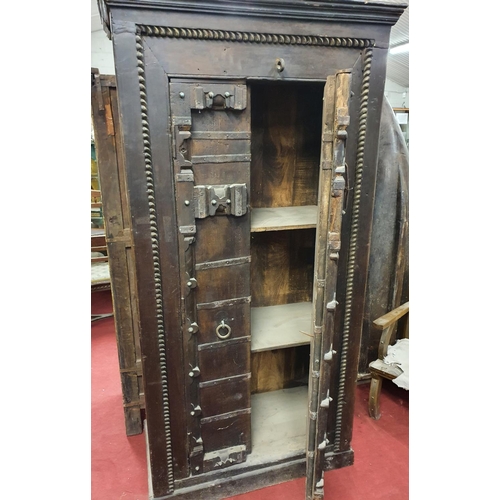 566 - Great Hall Kattegat, Viking Cabinets. 96W x 51D x 202H cms approx.