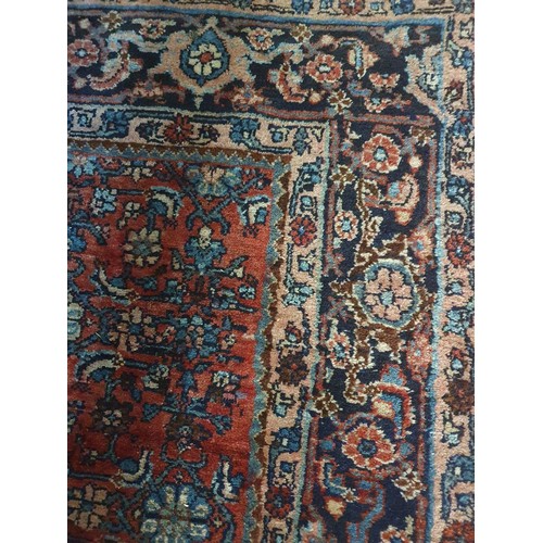 310 - A good Persian Carpet with multi borders and unique design. 235 x 185 cms approx.