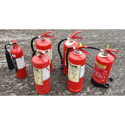 270 - A quantity of Fire Extinguishers.