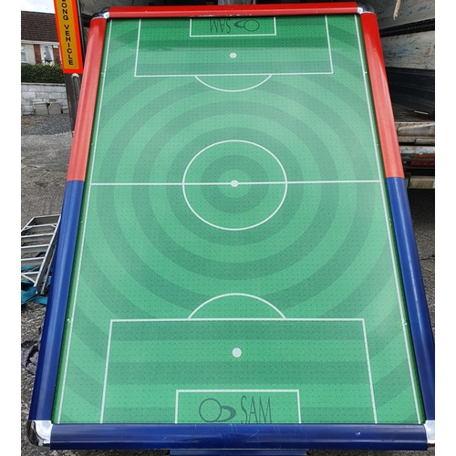 322 - An extremely large SAM Futsbol game without stand. 250L x 175W x 43D cms approx.