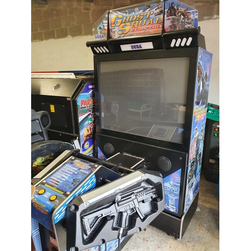 329 - Sega 'Ghost Squad Evolution' Arcade Machine. Please note all arcade machines are sold as seen and no... 