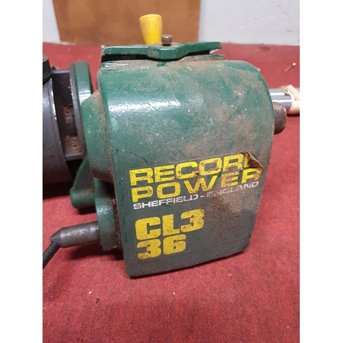 68 - A Record Power CL3 Lathe, primarily all components there. Viewing recommended.