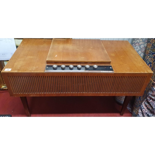 9 - A 1970 - 80's His Masters Voice timber veneered Radiogram.