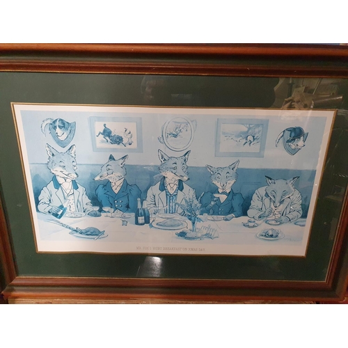 348 - An Oil on Canvas by Terry Pilcher along with three other pictures.