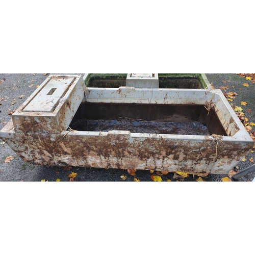 741 - A large Concrete Water Trough.