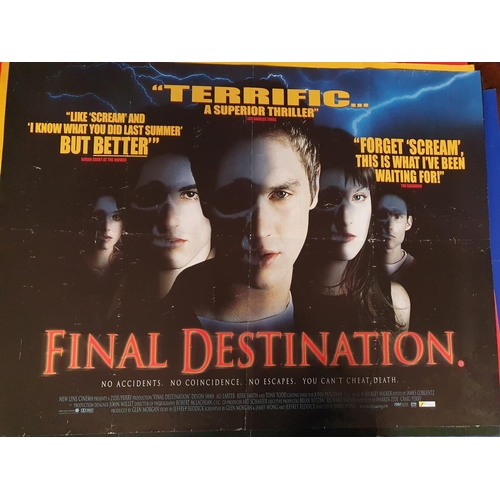 43 - A good selection of Movie Posters to include The Faculty, Final Destination, Fairy Tale, The Full Mo... 