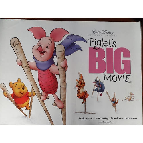 105 - A good selection of Movie Posters to include Piglet's Big Movie, Poseidon x 2, Pleasantville, The Pa... 