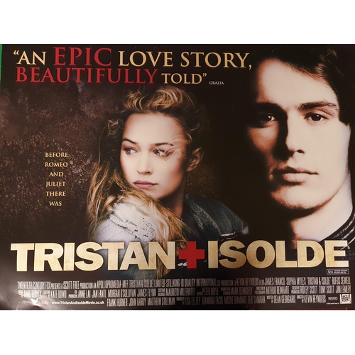 120 - A good selection of Movie Posters to include Trigger Men, Tristan and Isolde, Trans America, Take Th... 