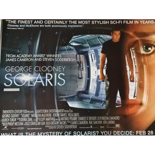 126 - A good selection of Movie Posters to include Solaris, Serenity, Strange Gardens, Switchblade, Star T... 