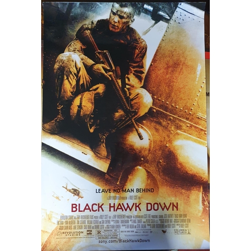 135 - A good selection of Movie Posters to include The Bucket List, Bewitched, Black Hawk Down, Blueberry,... 